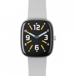 Steren Smartwatch SMW-420, Android/iOS, Plata - Resistente al Agua 