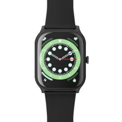 Steren Smartwatch SMW-440, Android/iOS, Negro - Resistente al Agua/Polvo/Golpes 