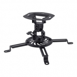 Steren Soporte de Techo para Proyector, hasta 20Kg, Negro 