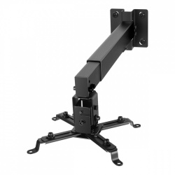 Steren Soporte de Pared/Techo para Proyector, hasta 12kg, Negro 