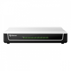 Switch Steren Fast Ethernet SWI-016, 16 Puertos 10/100Mbps, 3.2 Gbit/s, 4000 Entradas - No Administrable 