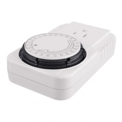 Steren Temporizador TEMP-24H de 24 Horas, Blanco 