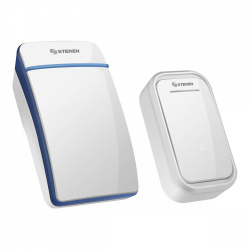 Steren Timbre Digital, Inalámbrico, 36 Tonos, Blanco 