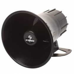 Steren Sirena Redonda TRS-525PN, 112dB, Blanco 