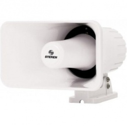 Steren Sirena para Interiores/Exteriores TRS-588PB, 92dB, Blanco 