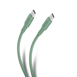 Steren Cable USB-C Macho - USB-C Macho, 1 Metro, Verde 