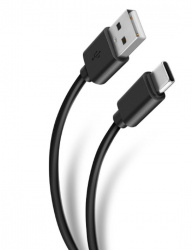 Steren Cable USB-A Macho - USB-C Macho, 1.2 Metros  