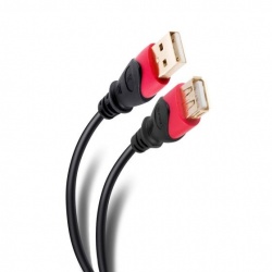 Steren Cable USB-A Macho - USB-B Hembra, 3.6 Metros  