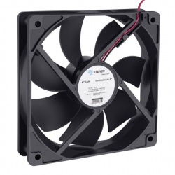 Ventilador Steren VN6A-012P, 120mm, 3000RPM, Negro 