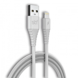 STF Cable USB-A Macho - Lightning Macho, 1 Metro  
