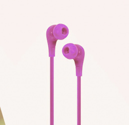 STF Audífonos Intrauriculares con Micrófono Resonanz, Alámbrico, 3.5mm, Rosa 