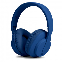 STF Audífonos con Micrófono Neo ANC, Bluetooth, Inalámbrico, 3.5mm, Azul 