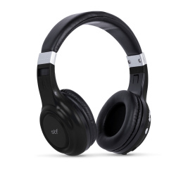 STF Audífonos con Micrófono SONIC, Bluetooth, Inalámbrico, Negro 
