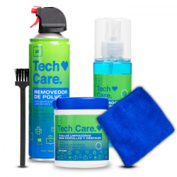 STF Tech Care Kit de Limpieza para Computadora - 5 Piezas 