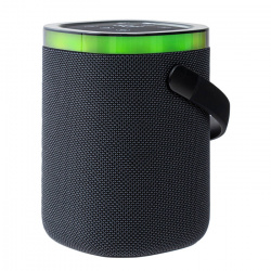 STF Bocina Portátil Lumo Totem, Bluetooth, Inalámbrico, USB-A/USB-C, 10W, Negro - Resistente al Agua 