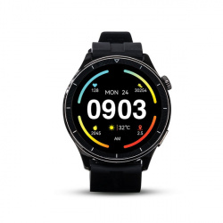 STF Smartwatch Kronos Evolution, Touch, Bluetooth 5.0, Android/iOS, Negro - Resistente al Agua 