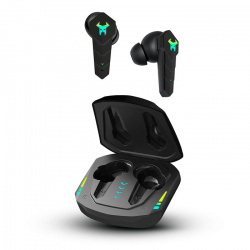 STF Audífonos Intrauriculares con Micrófono Muspell, Inalámbrico, Bluetooth, Negro 