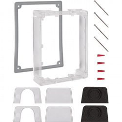 STI Cubierta Protectora STI-1331 para Panel de Control de Alarma, Policarbonato 
