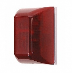 STI Sirena con Luz Estroboscópica, 100dB, Rojo 