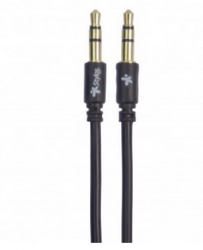 Stylos Cable AUX 3.5mm Macho - 3.5mm Macho, 1 Metro, Negro 