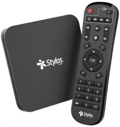 Stylos Reproductor para Transmisión Multimedia STVTBX6B, Android 10, 4K Ultra HD, Wi-Fi, HDMI 