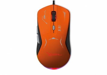 Mouse Gamer Ergonómico Stylos Xzeal XZ-401, Alámbrico, Óptico, 7.200DPI, USB-A, Multicolor 