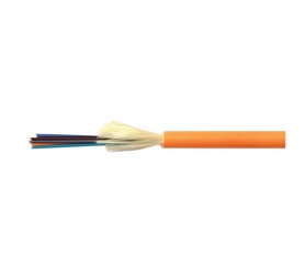 Superior Essex Cable Fibra Óptica OM2 de 6 Hilos, 50/125µm, Multimodo, Naranja 