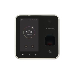 Suprema Control de Acceso y Asistencia Biométrico BioStation A2, RS-485, Negro/Gris 