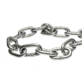 Surtek Cadena Pulida, 13.8 Metros, hasta 2030kg, Acero Inoxidable 