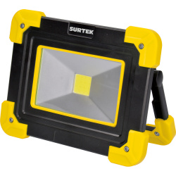 Surtek Reflector Recargable LED RFR3, 5W, Negro 