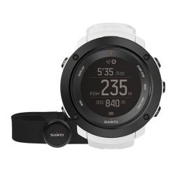 SUUNTO Smartwatch AMBIT3 VERTICAL, Bluetooth, Android/iOS, Blanco/Negro - Resistente al Agua 