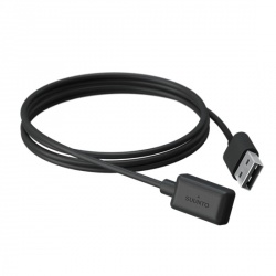 SUUNTO Cable USB, Negro, para Spartan Sport/Spartan Sport Wrist HR/Spartan Ultra 