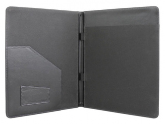 Swiss Mobility Portadocumentos LSF102100 hasta 15 Hojas Tamaño Carta, 1 Pieza, Negro 