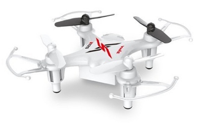 Drone Syma Toys X12S, 4 Rotores, 30 Metros, Blanco 