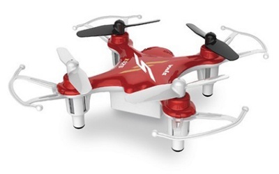 Drone Syma Toys X12S, 4 Rotores, 30 Metros, Rojo 