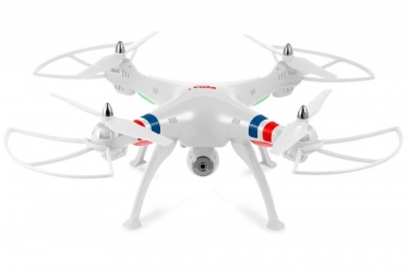 Drone Syma Toys X8C Venture con Cámara 2MP, 4 Rotores, 50 Metros, Blanco 