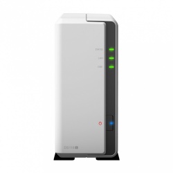 Synology DiskStation DS119J NAS de 1 Bahía, max. 12TB, Marvell Armada 3700 88F3720 Dual-Core 800MHz, SATA III, Gris - no incluye Discos 