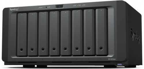 Synology DS1823XS+ NAS de 8 Bahías, máx 256TB, AMD Ryzen V1780B 3.35GHz, M.2/SATA, Negro ― No Incluye Discos Duros 