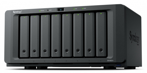Synology DS1825+ NAS, 18 Bahías AMD Ryzen Embedded V1500B, 8GB RAM, M.2, SATA, máx 360TB ― No Incluye Disco 