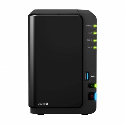 Synology Servidor NAS DiskStation DS216+ de 2 Bahías, max. 108TB, Intel Celeron N3050 2.16GHz, USB 2.0/USB 3.0 