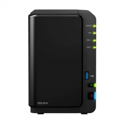 Synology Servidor NAS DiskStation DS216+II de 2 Bahías, 1x USB 3.0 - no incluye Discos 