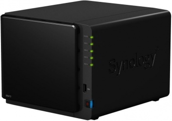 Synology Servidor NAS DiskStation DS414 de 4 Bahías, 4TB (4 x 1TB), max. 16TB, SATA II, USB 3.0 