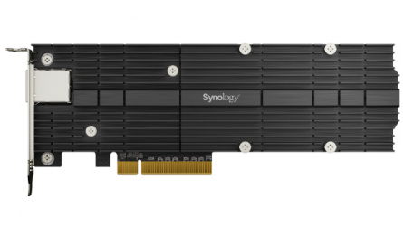 Synology Tarjeta PCI Express 3.0 E10M20-T1, M.2 para SSD, Compatible con NAS Synology 