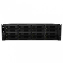 Synology Servidor NAS RackStation RS2818RP+ de 16 Bahías, máx. 256TB, Intel Atom C3538 2.10GHz, 4GB DDR4, USB 3.0, Negro ― no incluye Discos 