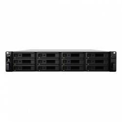 Synology RX1217RP Unidad de Expansión de 12 Bahías, máx. 168TB, SATA III, 2U, Negro ― no Incluye Discos 