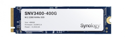 SSD Synology SNV3400, 400GB, PCI Express 3.0, M.2 para NAS 