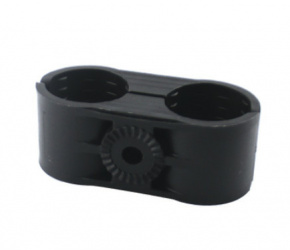 Syscom Sujetador para Cable Coaxial CB-114, 1 1/4