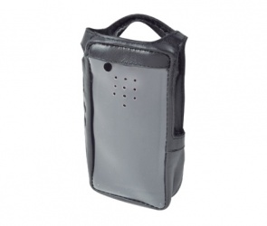 Syscom Funda de Piel Reforzada para Radio FSMNX-1000, Negro/Transparente, para NX-1200б/NX-1300 