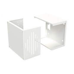 Syscom Gabinete para Pared para Resguardo de Sirena 30W, 209 x 151mm, Acero, Blanco 