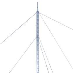 Syscom Kit de Torre Arriostrada KTZ-30E-012P, 12 Metros, hasta 200kg, 5 Piezas, No incluye Retenida 